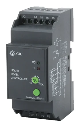 GIC Nivåregulator 44 DIN-skena, Sensorspänning 12 V 10s 110V Spänning Relä Bästa pris