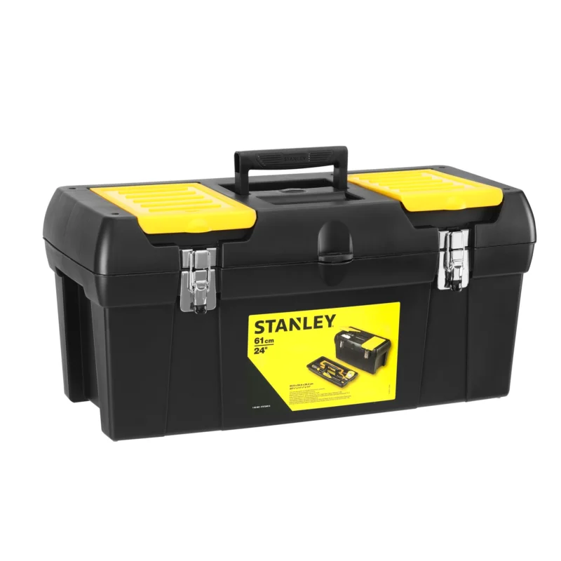 Stanley Svart Verktygslåda med 0 Lådor, Verktygslåda, Plast 270 mm 590 mm 28cm Köp nu