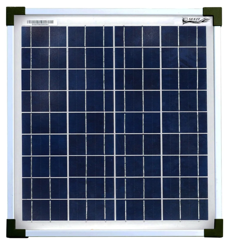 Seeit Solpanel 20 W, Solenergisolpanel, Högsta effekt 50 W, 12 V Billigare