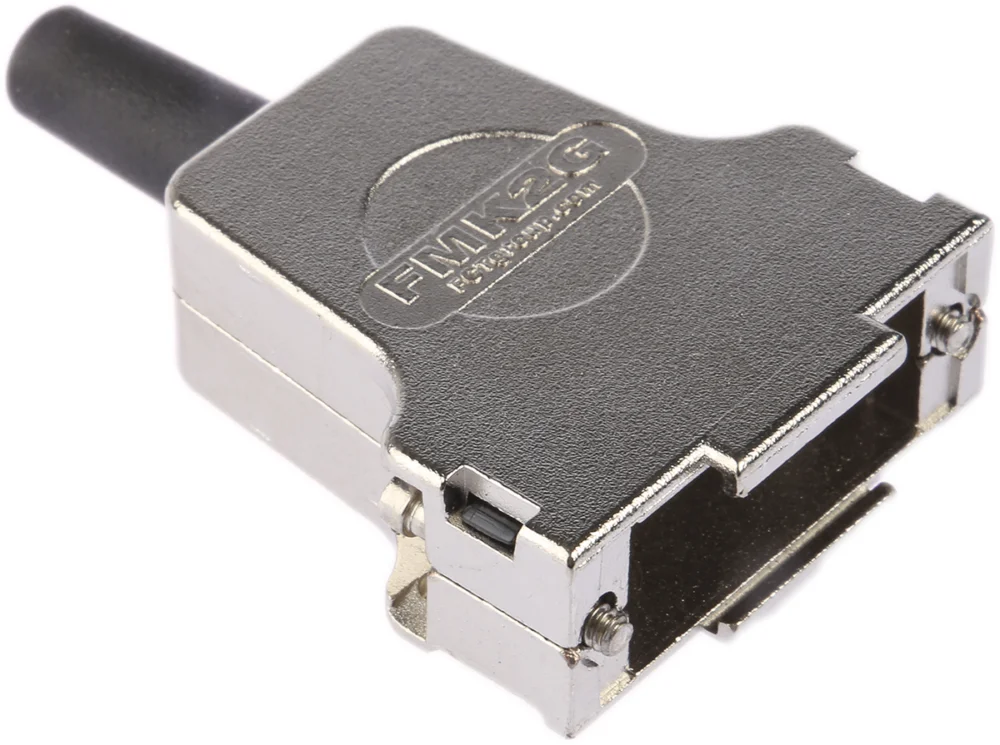 Rea FCT from Molex D-Sub-bakstycke FMK D-Sub-bakstycke, Rak, 15-polen A Pressgjuten zink Dragavlastning, Silver