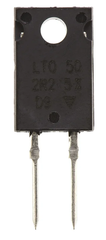 Säker betalning Vishay Radiell 10 Ω Motstånd 1 % 50 W Tjockfilm, LTO50 serien