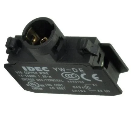 Idec Kontaktblock YW Kontaktblock, 1 CO LED 440V, Avslutning Skruv Fynd