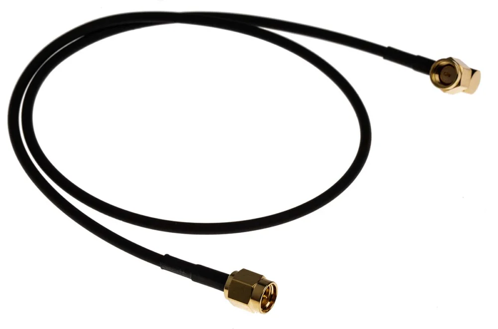 Köp online RS PRO SMA Svart RG174 Koaxialkabel, 50 Ω terminerad, 500 mm
