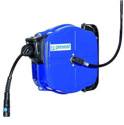 Snabb leverans PREVOST 12 m Rulle för luftslang, 900 L/min, 10 mm ID, 14 mm UT