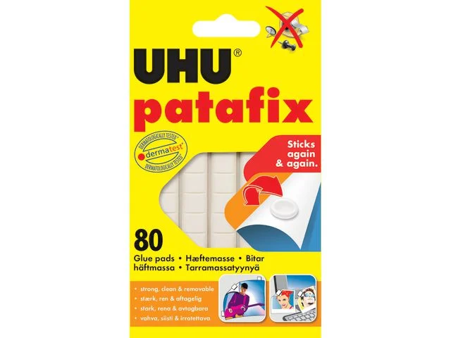 Snabb leverans Häftmassa UHU 80 rutor 55g