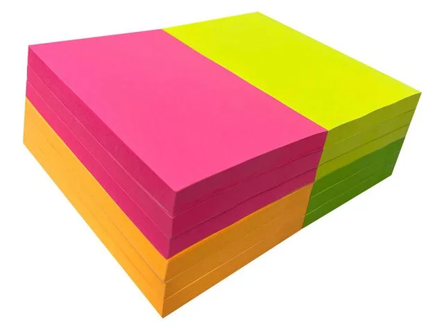 Endast idag Notes 76x127mm sort. färger