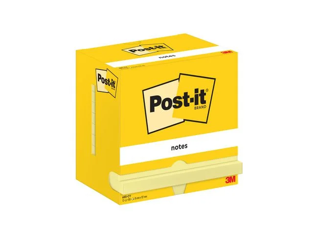 Snabb leverans Notes POST-IT 76x127mm gul