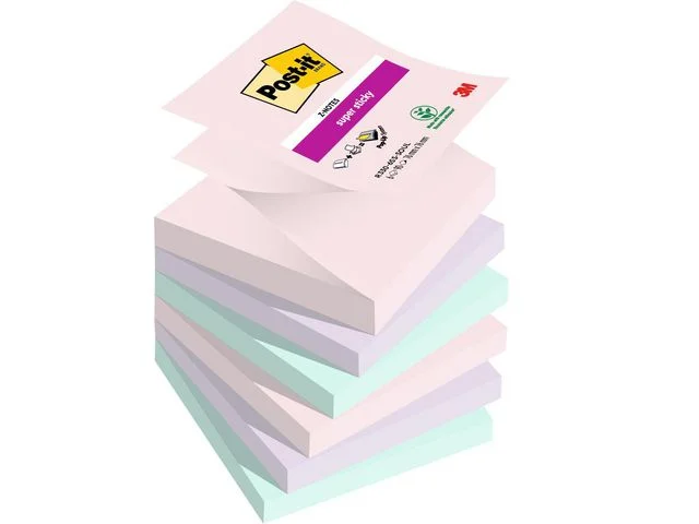 Notes POST-IT SS Z-bl Soulful 76x76 6/FP Beställ idag