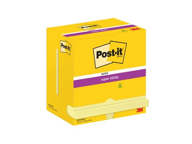 Notes POST-IT SS 76x127mm gul Outlet