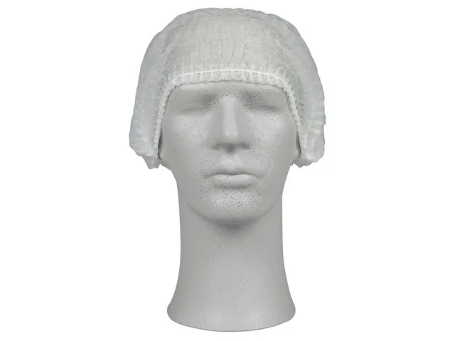 Extra rabatt Hårnät nonwoven vit 200/FP