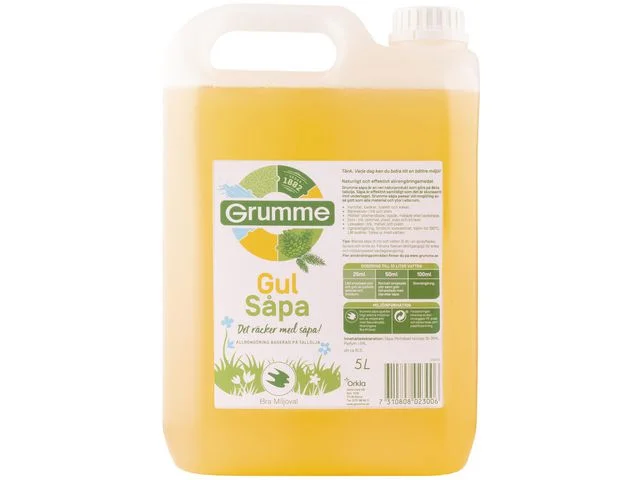 Såpa GRUMME Gulsåpa 5L Reapris
