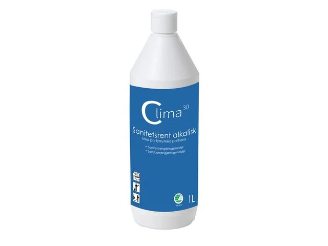 Sanitetsrent CLIMA30 alkalisk parfym 1L Köp nu