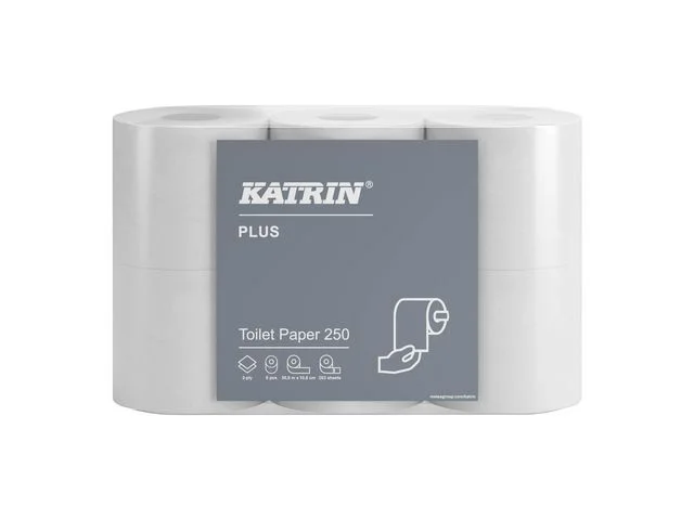 Populärt val Toalettpapper KATRIN Plus 250 42/FP