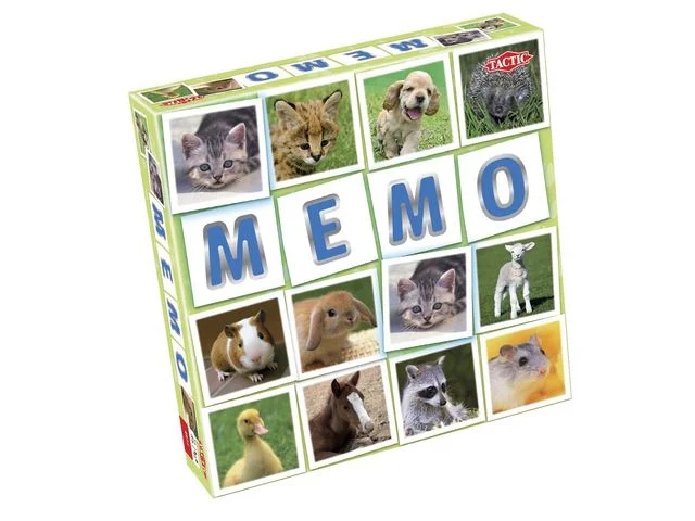 Outlet Spel MEMO djurungar