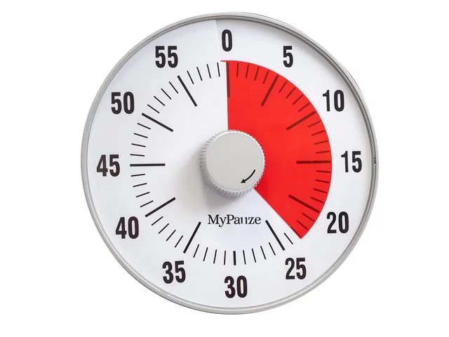 Kampanjpris Timer Koncentrationsklocka 19x19cm