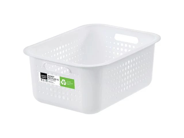 Begränsat antal Plastlåda SMARTSTORE ECO 10L vit