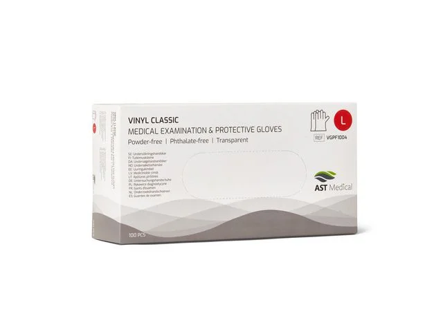 Vinylhandske Puder & ftalatfri L 100/FP Begränsat antal