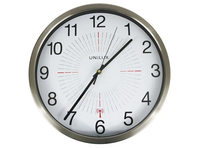 Begränsad tid Väggur UNILUX Outdoor Ø35,5 cm grå
