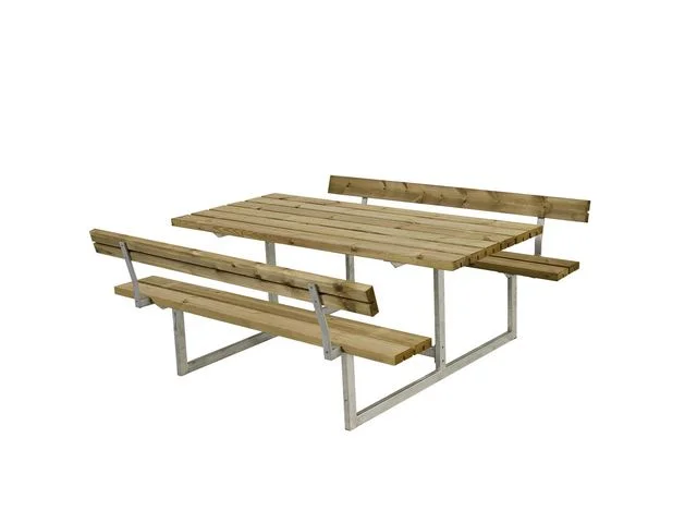 Bänkset Basic m/2 ryggstöd tryckimpr Trygg betalning
