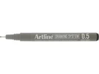 Fineliner ARTLINE EK235 0,5mm svart Fynd