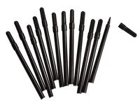 Fiberpenna fine svarta 12/fp Expressleverans