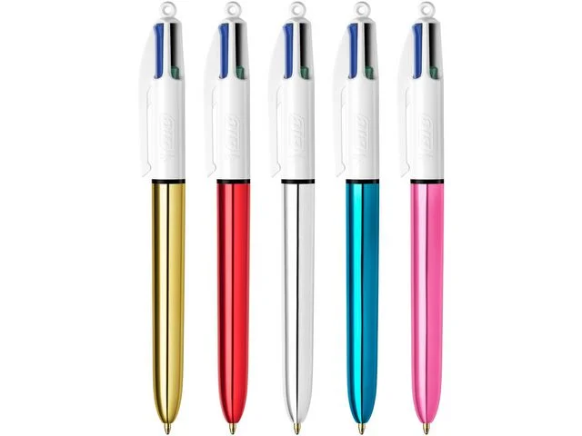 Kulpenna BIC 4 Colours SHINE 1mm Endast idag