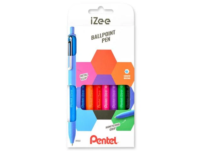 Reapris Kulpenna PENTEL iZee sort.färg 8/FP
