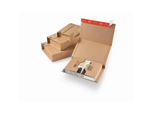 Wellåda COLOMPAC 147x126mm brun Expressleverans