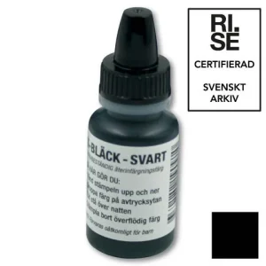 Fynd Stämpel K-Bläck 10 ml svart (arkivbest)