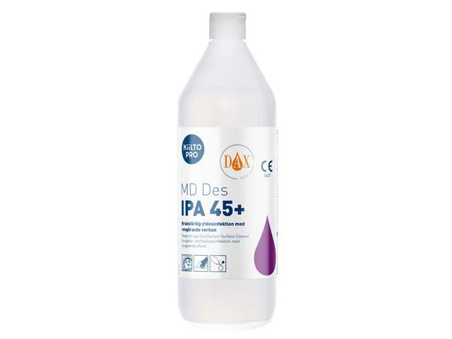 Ytdesinfektion KIILTO PRO MD IPA 45+ 1L Nyhet