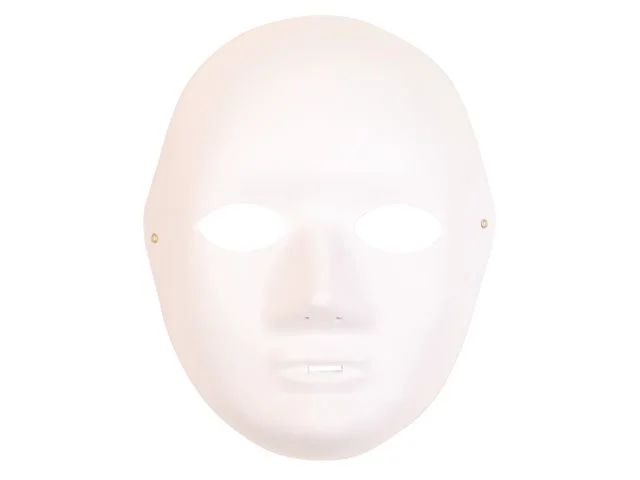 Ansiktsmask i papp 12/fp Kampanjpris