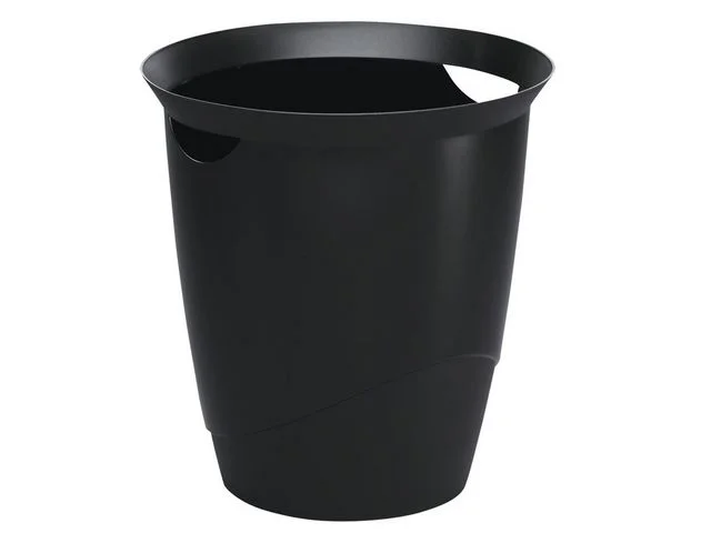 Fynd Papperskorg DURABLE Trend 16L svart