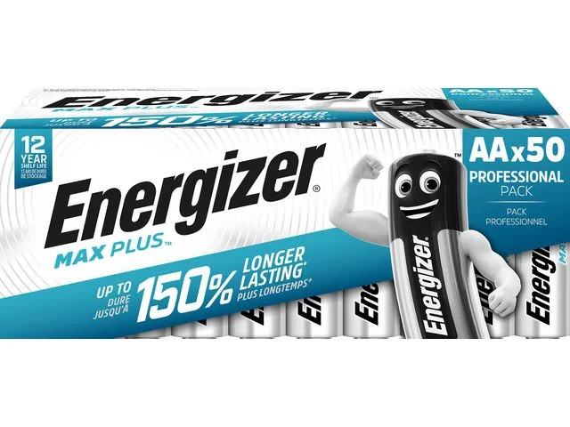 Batteri ENERGIZER Max Plus AA 50/FP Kundfavorit