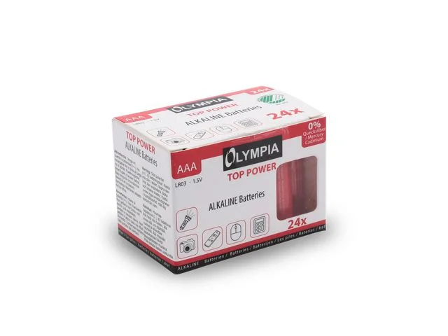 Bästa pris Batteri OLYMPIA AAA 24/FP