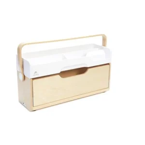 Premium Förvaringsbox bärbar ALBA trä