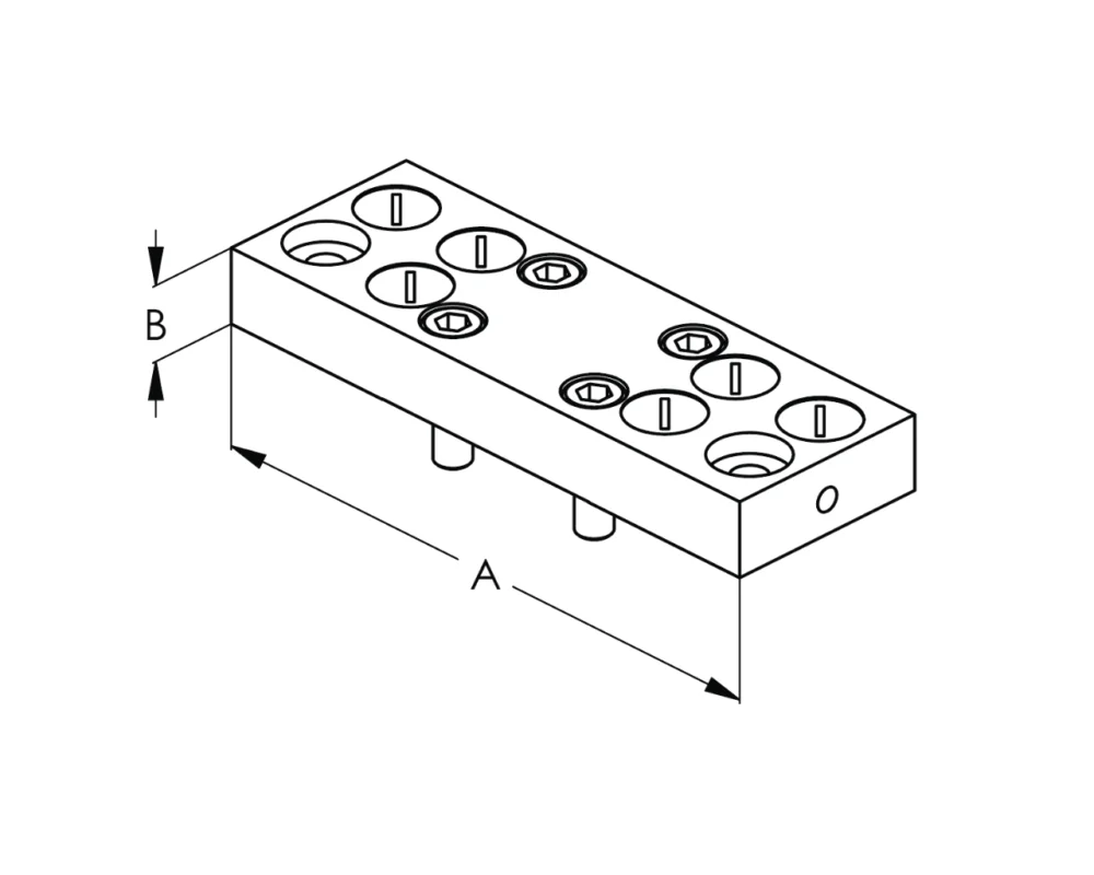Fast adapterplatta SGA 80 Erbjudandepris
