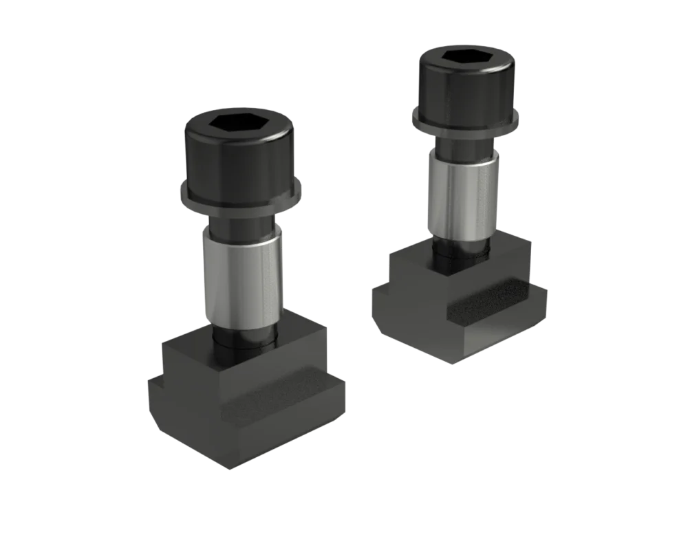 Snabb leverans Rikt- & centreringssats NGA till rund gredoc basplatta t-spår 63mm/t-spår 14mm