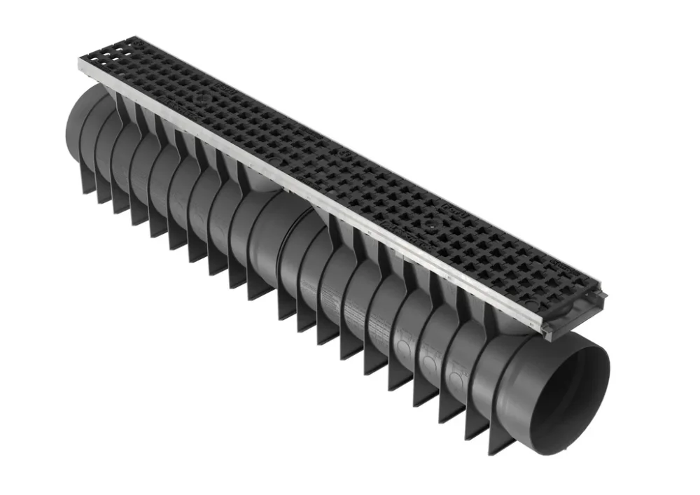 Outlet Markränna Tolago UBuild MAX L=0,5M C250 Segjärn rutgaller Mesh