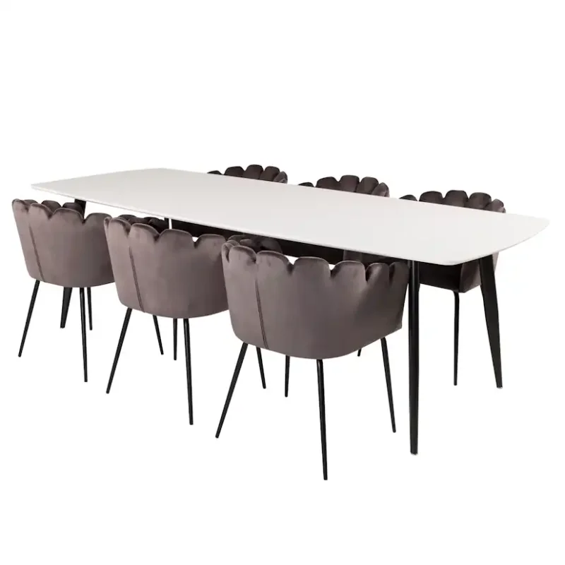 Trygg betalning Matgrupp furniture/fashion Poker med 6 Limhamn Stolar