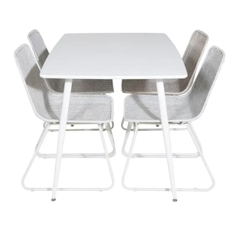 Matgrupp Venture Home Pobbie med 4 Cornelia Stolar Polyestertyg Outlet