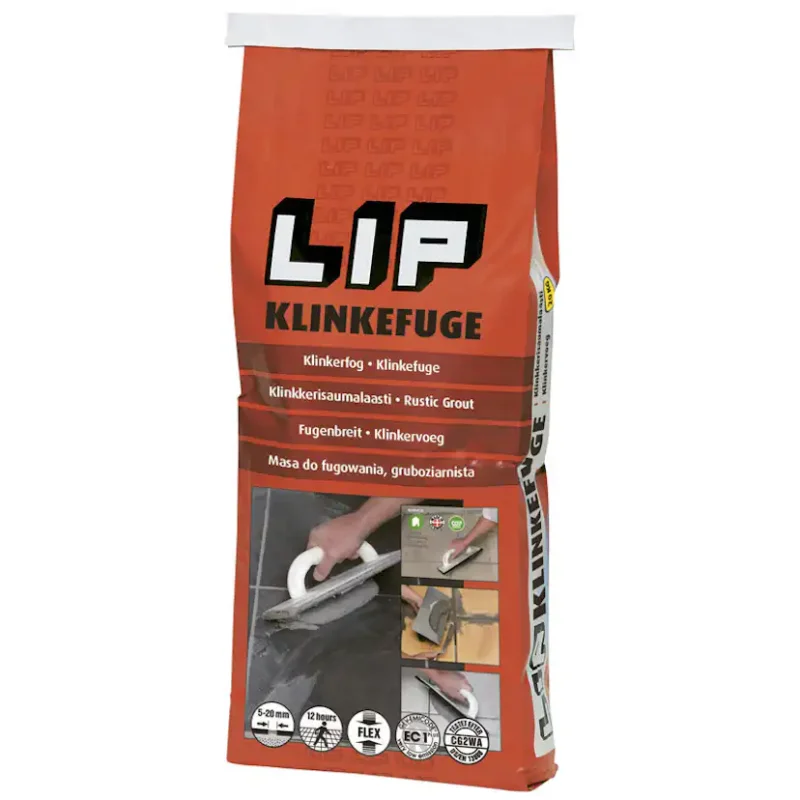Populärt val Klinkerfog LIP Råvit 5 kg