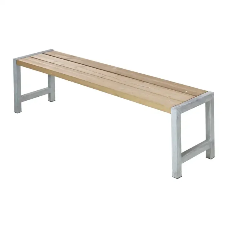 Beställ nu Trädgårdsbänk PLUS PlankTrädgårdsbänkGyllenbrun, Utan ryggstöd