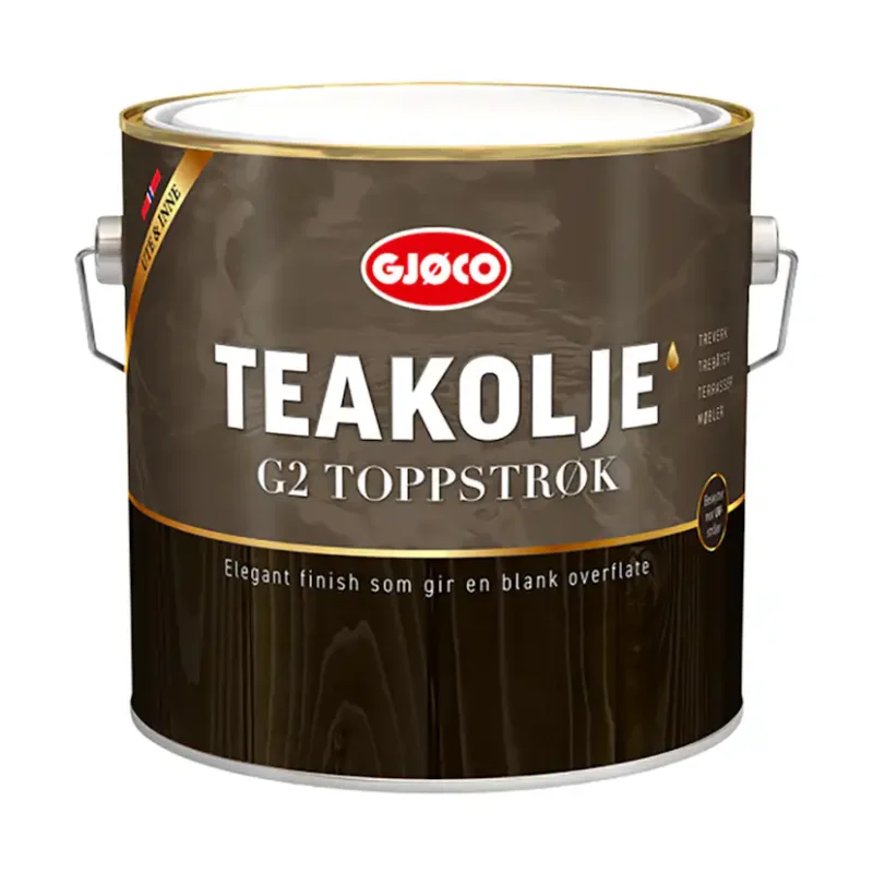 Teakolje Gjøco Blank G2 Toppstrykn.Volym: 0,75 liter Reapris