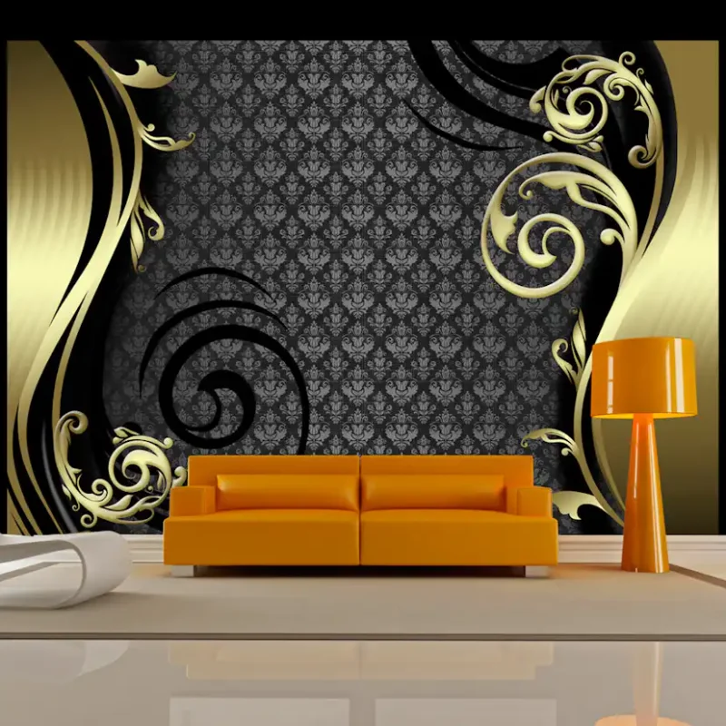 Handla nu Fototapet Arkiio Golden CurtainStorlek: 250x175 cm