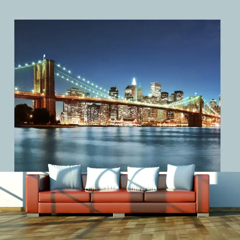 Fototapet Arkiio Mousserande Brooklyn BridgeStorlek: 200x154 cm Rabatter