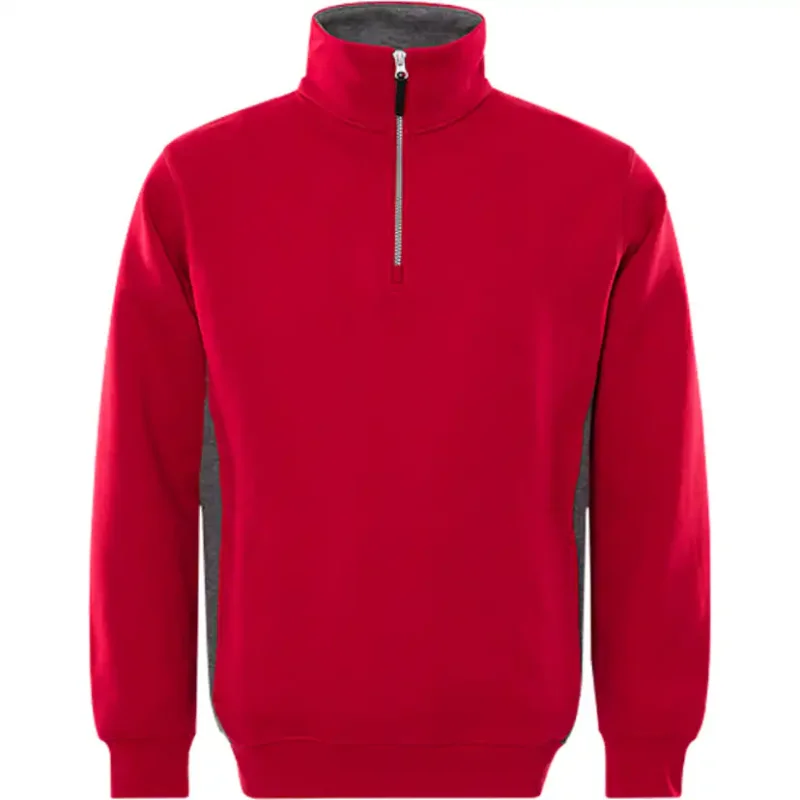 Lägg i varukorgen Sweatshirt Fristads Kort ZIP 1705 DFFärg: Svart, Storlek: 3XL