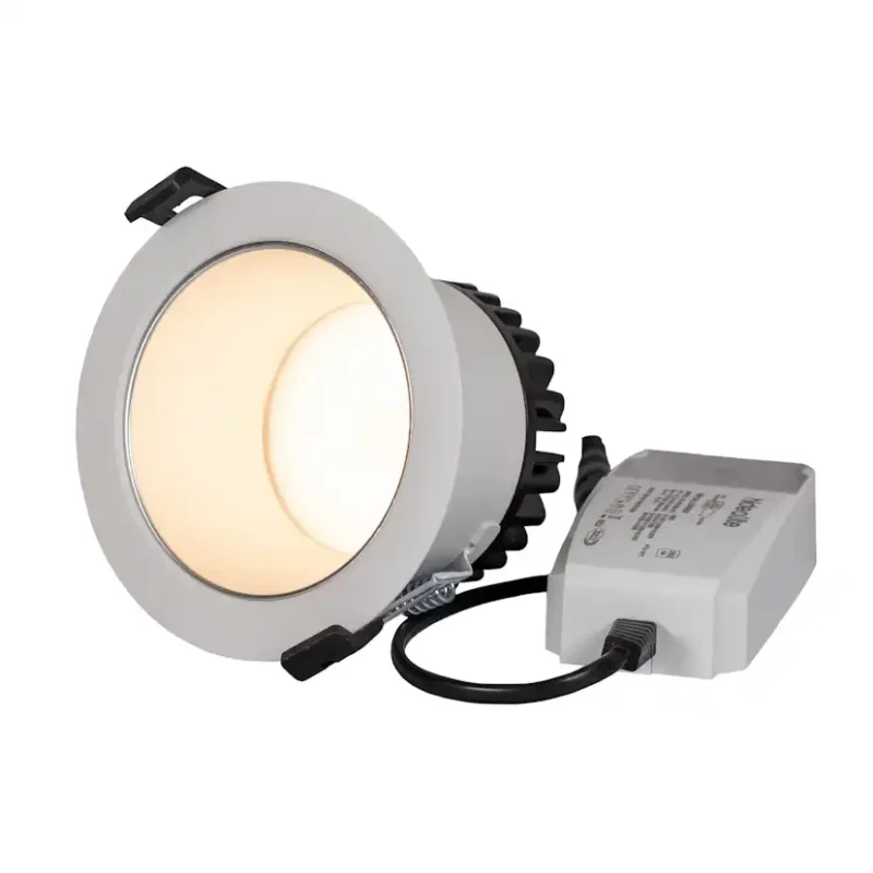 Säker betalning Downlight Hide-a-lite Echo S Vit 830/840Fasdimring