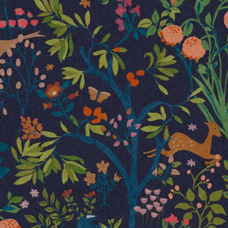 Tapet Joules Enchanted Träland Navy 120872 Erbjudandepris