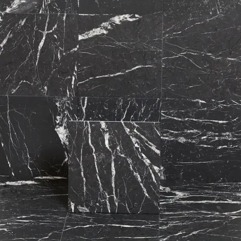 Nyhet Marmor Arredo Nero Marquina Svart Matt 30x30 cm
