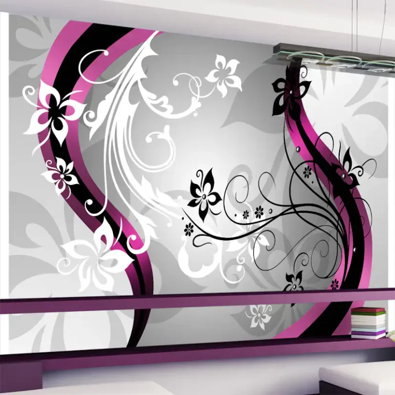 Fototapet Arkiio Art Flowers PinkStorlek: 200x140 cm Snabb frakt